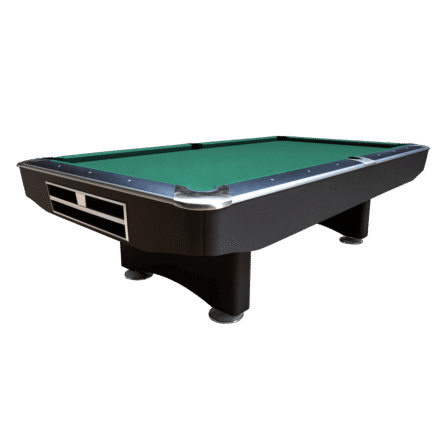 billard US competition II Noir tapis vert jaune