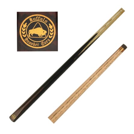 queue de billard buffalo evans 2 pieces 145cm procédé 8.5mm