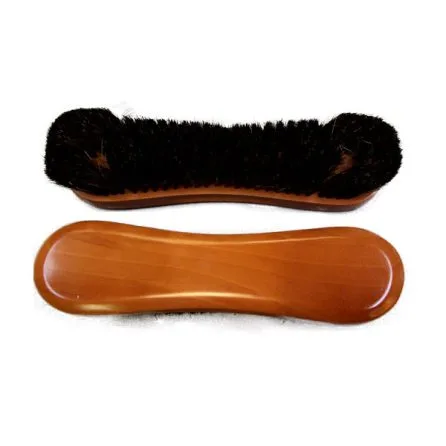 brosse de crin marron foncé pour drap de billard