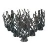 poches billard filet cuir marron lot de 6