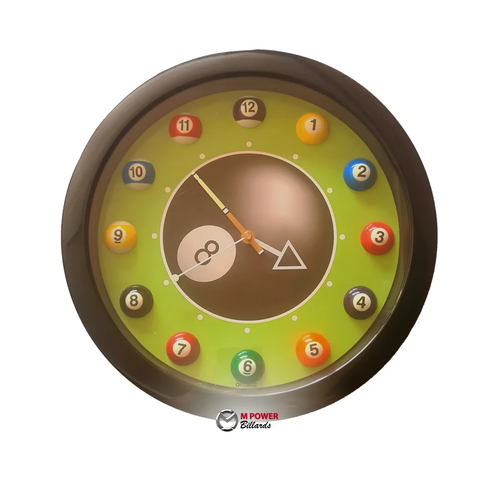 horloge billes de billard