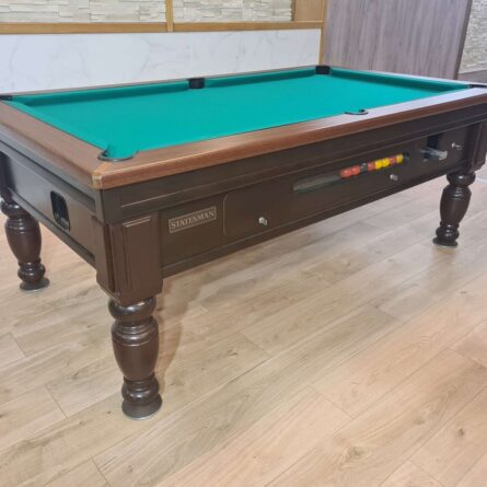 Billard Pool Statesman monnayeur 7ft