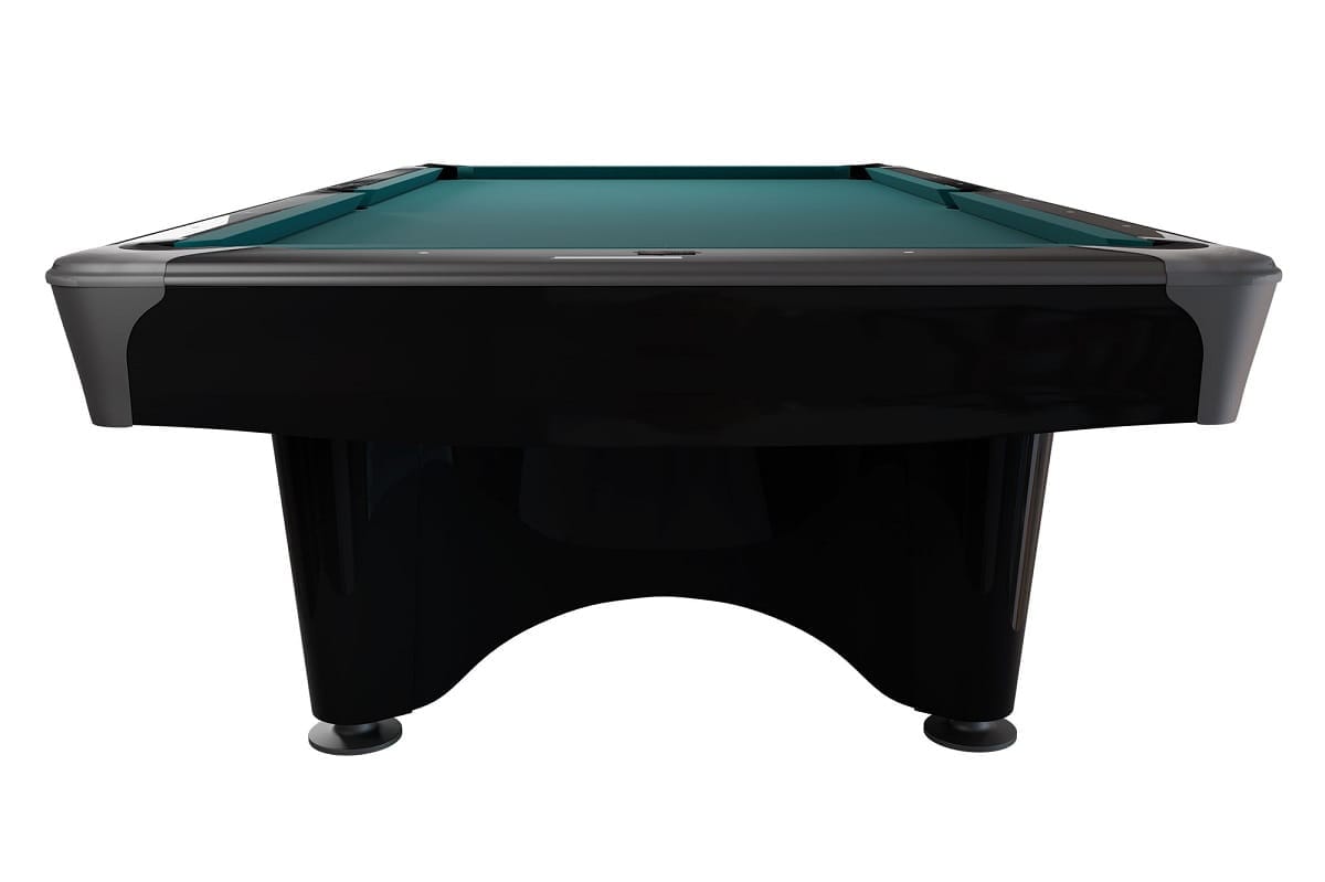 55-200-08-5-Billardtisch-Pool-Dynamic-IV-glaenzend-schwarz-front