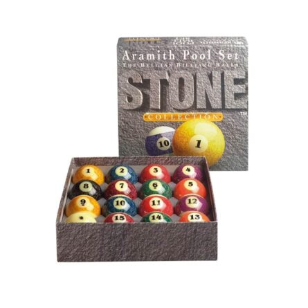 aramith stone billes de billard américain US effet pierre