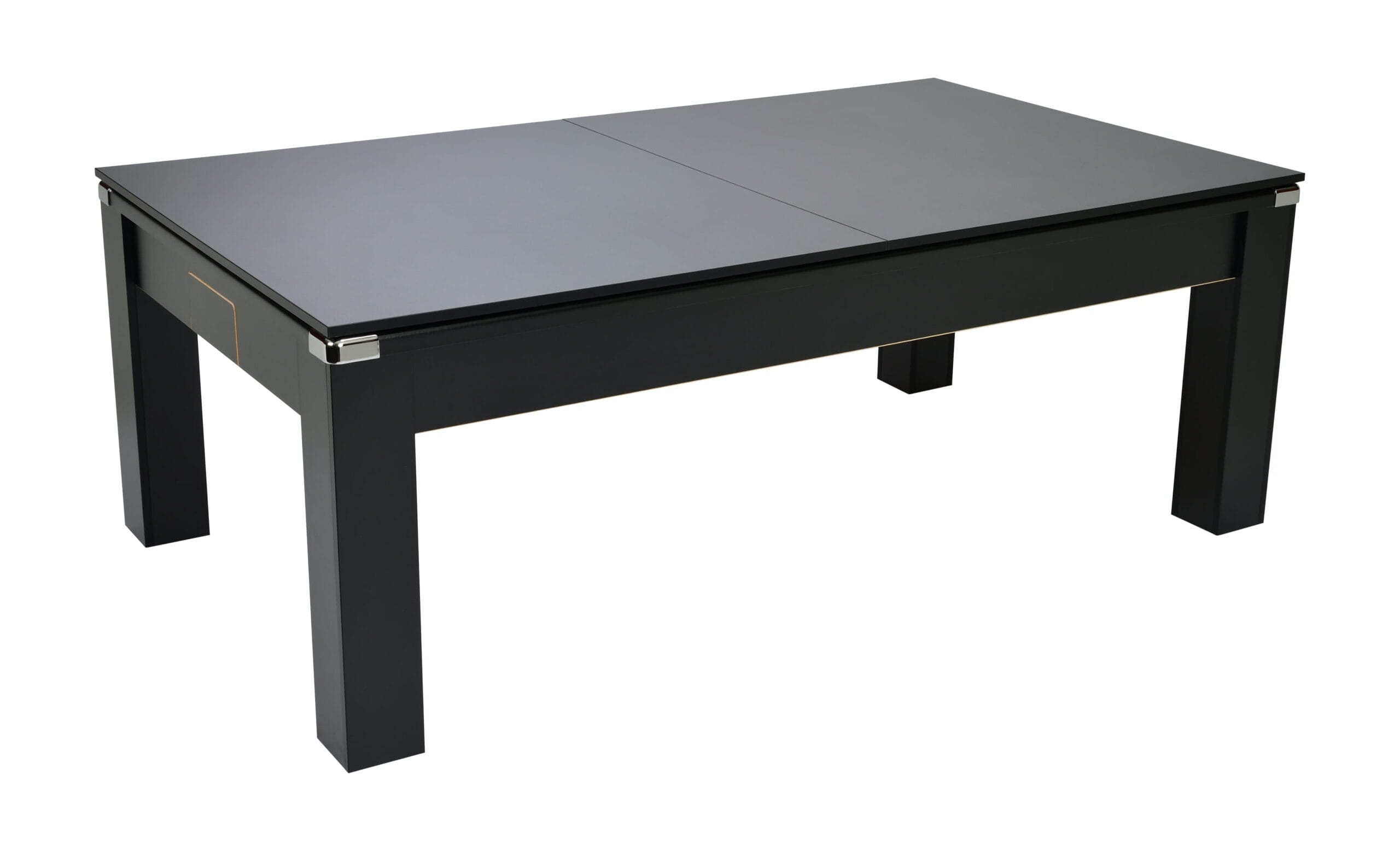 Billard DPT Avant garde noir plateau table convertible billard table