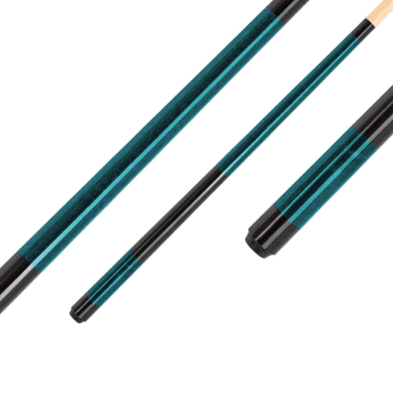 petite queue de billard américain 120 cm bleue