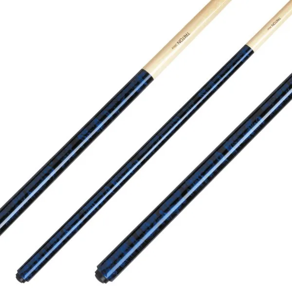 queue billard américain monobloc bleue triton