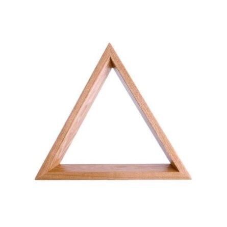 triangle boules billard bois naturel chêne lair pour billes de billard 57.2mm