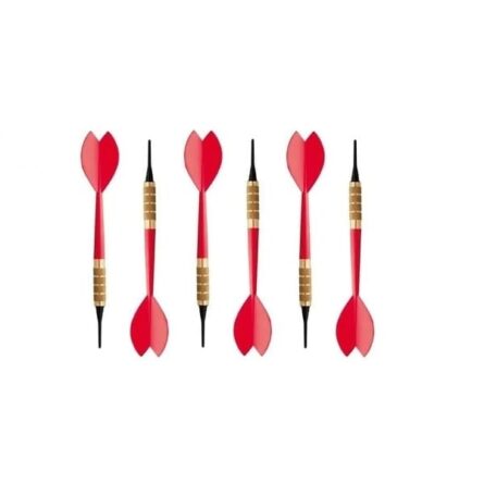 fléchette rouge standard soft 1/4 1/4