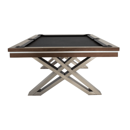 Billard américain acier et bois billard table convertible Xenon 8 ft