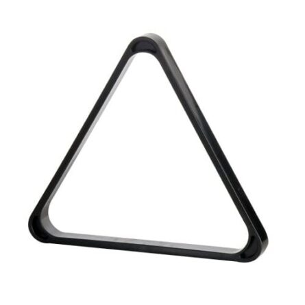 triangle pour billes de billard américain ball rack pool noir plastique pvc solide