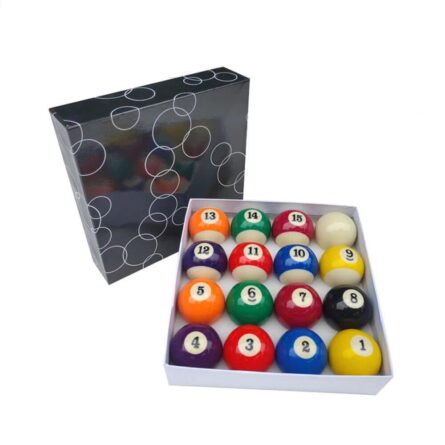 jeu de billes billard américain US standard 50.8 mm