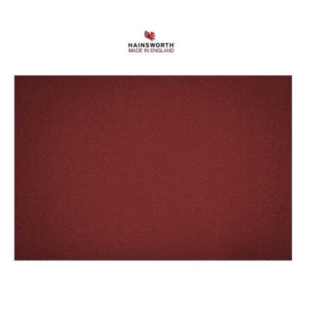 drap de billard cloth hainsworth americain bordeaux