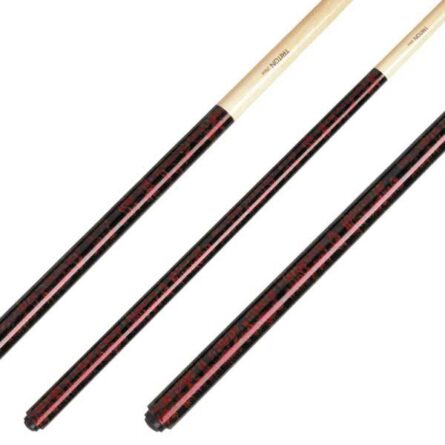 queue billard américain monobloc rouge triton