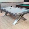 Billard américain acier et bois billard table convertible Xenon 8 ft