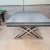 Billard américain acier et bois billard table convertible Xenon 8 ft