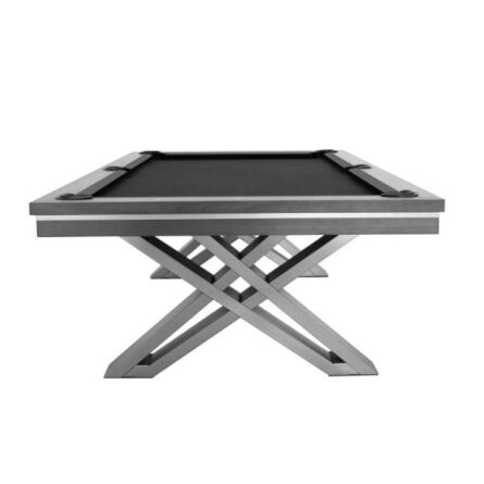Billard américain acier et bois billard table convertible Xenon 8 ft