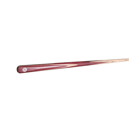 Queue de billard anglais ou snooker 145 cm rouge bordeaux frêne procédé 8,7 mm