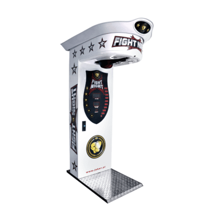 machine a coup de poing Boxer JAKAR modèle FIGHT NIGHT jeu de force machine pour bowling salle de jeux, parc indoor etc