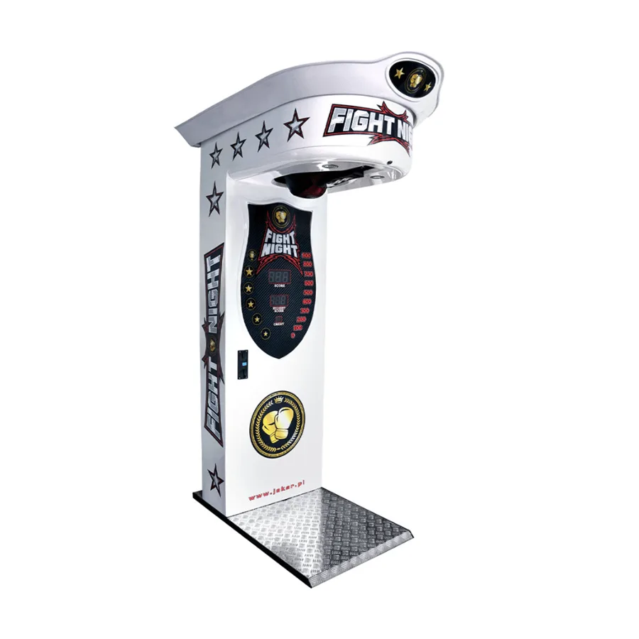machine a coup de poing Boxer JAKAR modèle FIGHT NIGHT jeu de force machine pour bowling salle de jeux, parc indoor etc