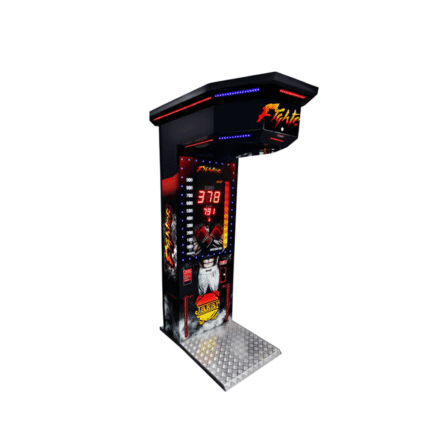 machine a coup de poing boxer jeu de force boxer jakar modele fighter noir