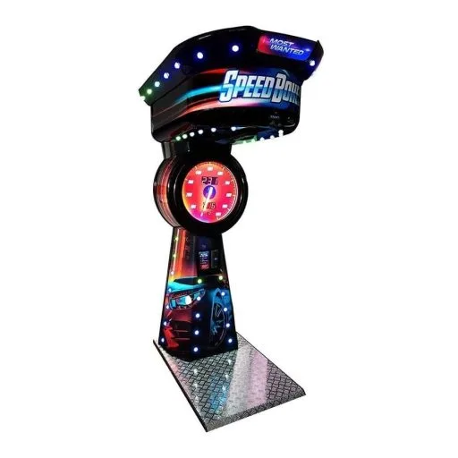 machine a coup de poing a aiguille jeu de force boxer speed boxer noir pour bowling salle de jeux indoor games