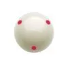 bille de billard blanche pro cup bille d'entrainement training à pois dots pro cup 48 mm pour billard pool anglais 50.8 mm