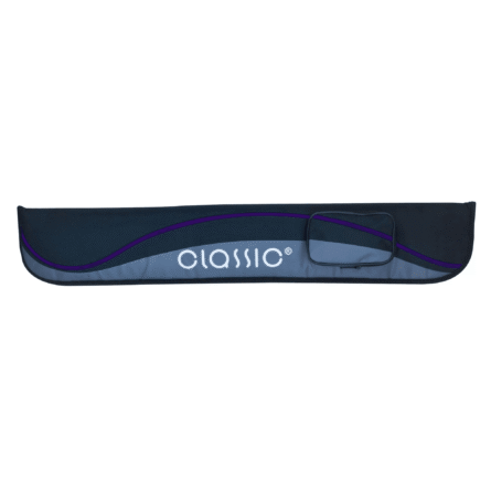 etui pour queues de billard pochette housse rangement de queues transport de queues de billard violet