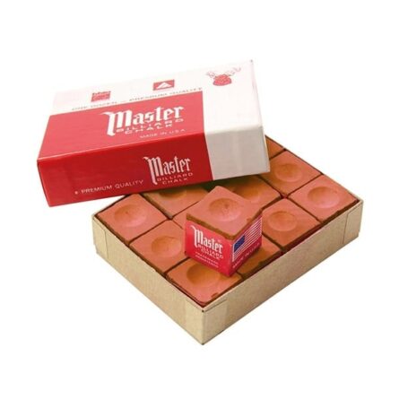 orange billiard chalk master boite de craies pour queue de billard orange