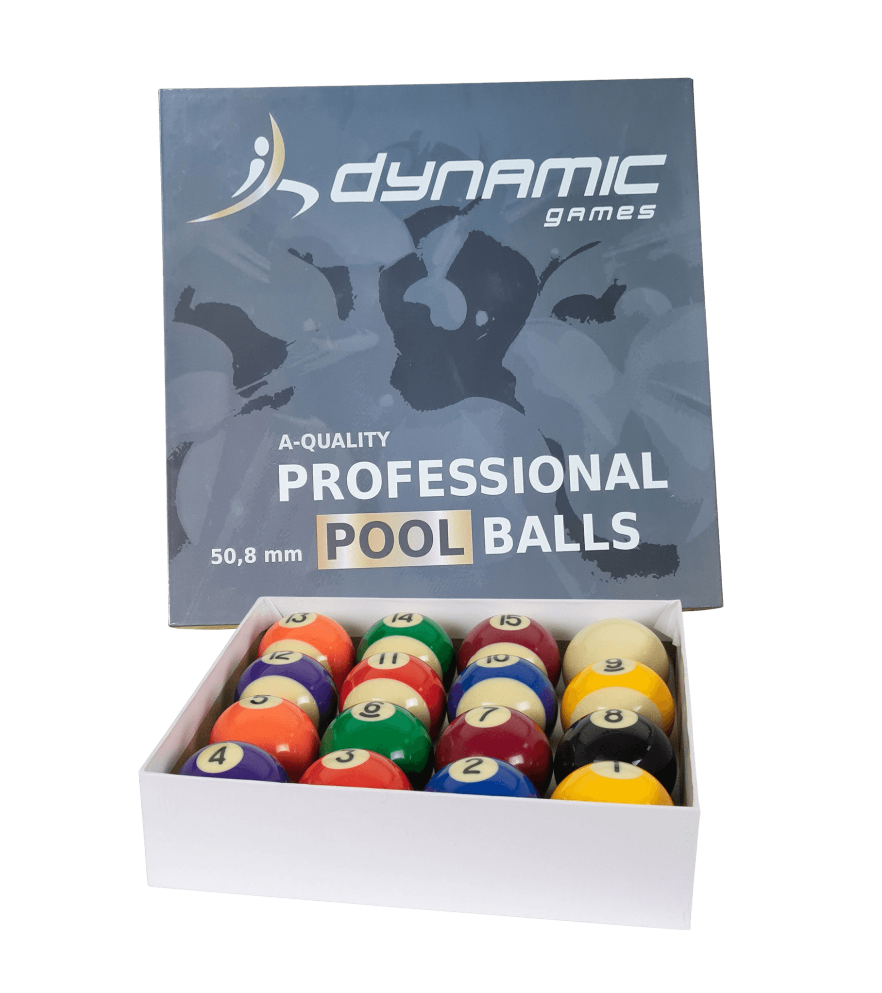 jeu de billes billard américain US standard 50.8 mm
