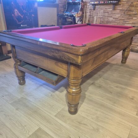 Billard US/FR Chevillotte Perigord noyer 8ft