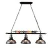 luminaire occasion billard billes de ebillard vintage industry noir verre