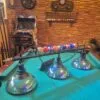 luminaire occasion billard billes de ebillard vintage industry noir verre