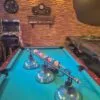 luminaire occasion billard billes de ebillard vintage industry noir verre