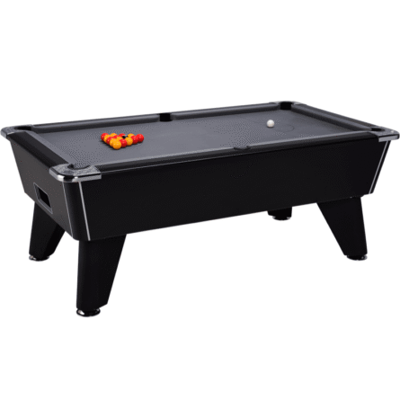 billard pool anglais café freplay DPT Omega noir tapis gris