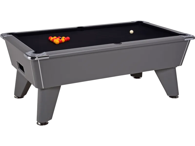 billard pool anglais café freplay DPT Omega gris tapis noir