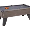 billard pool anglais café freplay DPT Omega chêne gris tapis gris