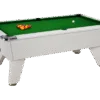 billard pool anglais café freplay DPT Omega blanc tapis vert
