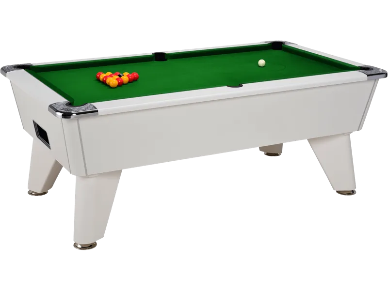 billard pool anglais café freplay DPT Omega blanc tapis vert