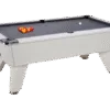 billard pool anglais café freplay DPT Omega blanc tapis gris