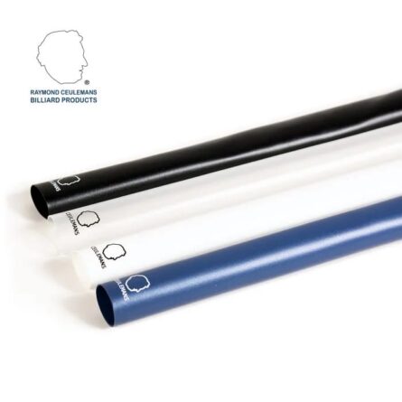 manchon en caoutchouc pour queue de billard noir Raymond Ceulemans bleu blanc transparent
