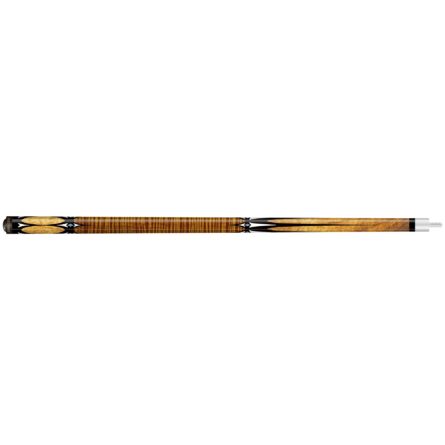 queue de billard américain artemis opal curly maple pool brune