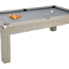 DPT avant garde billard table chêne gris 7ft tapis gris