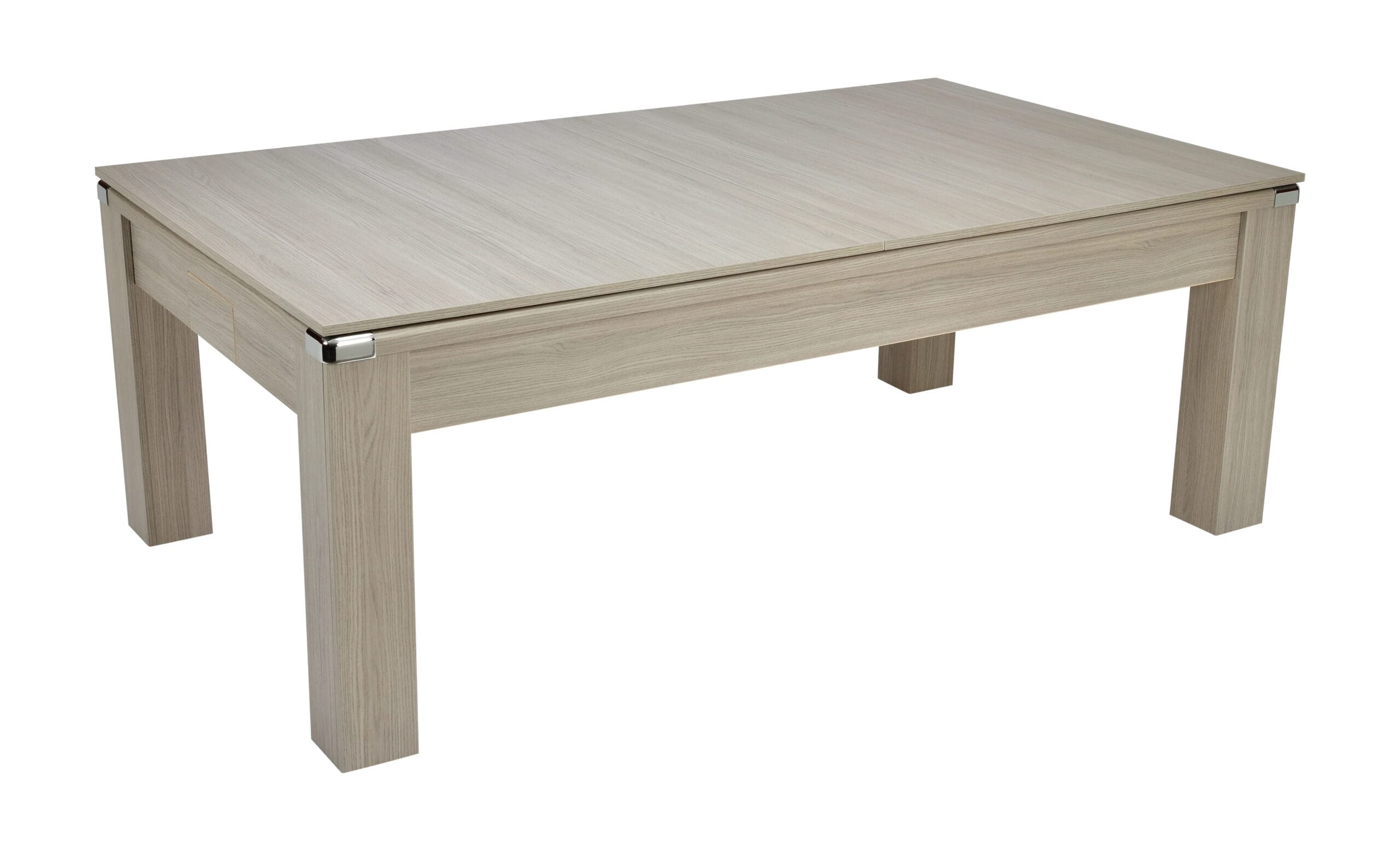 Billard DPT Avant garde gris boisé plateau table convertible billard table