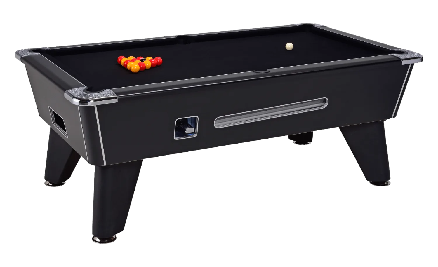 billard pool anglais omega monnayeur dpt angleterre competition noir tapis noir