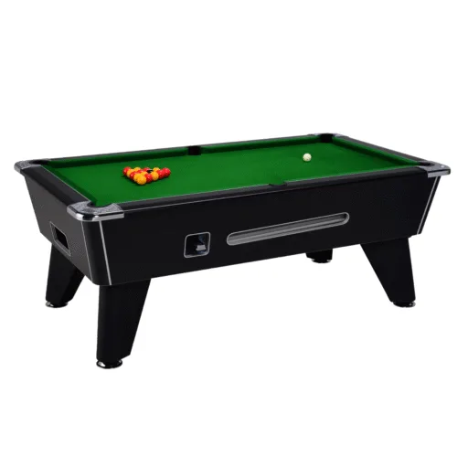 billard pool anglais omega monnayeur dpt angleterre competition noir tapis vert