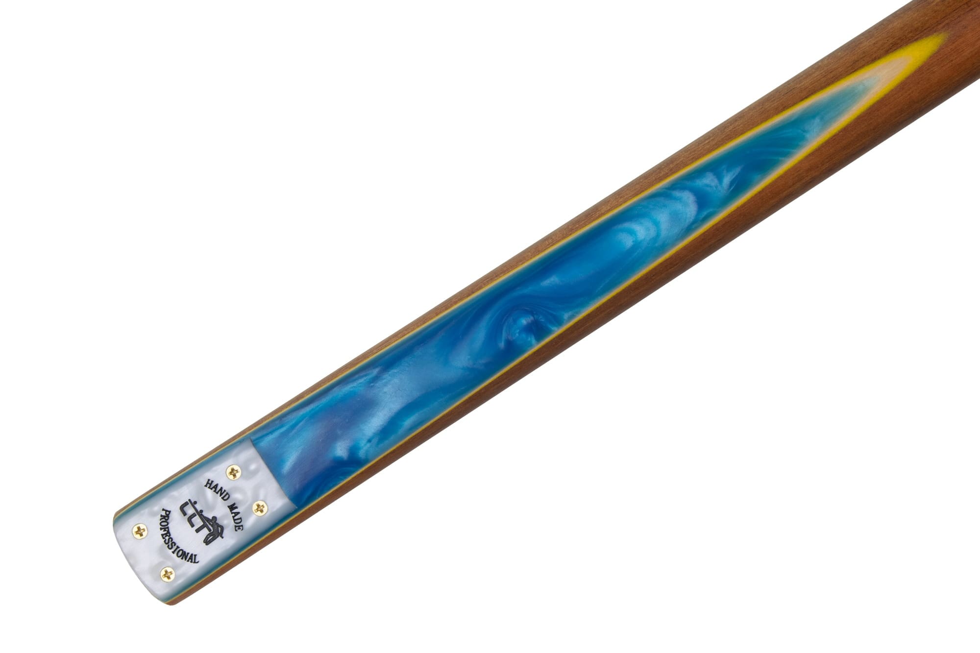 queue snooker pool anglais 145 cm classic bleu eau frene marron brune