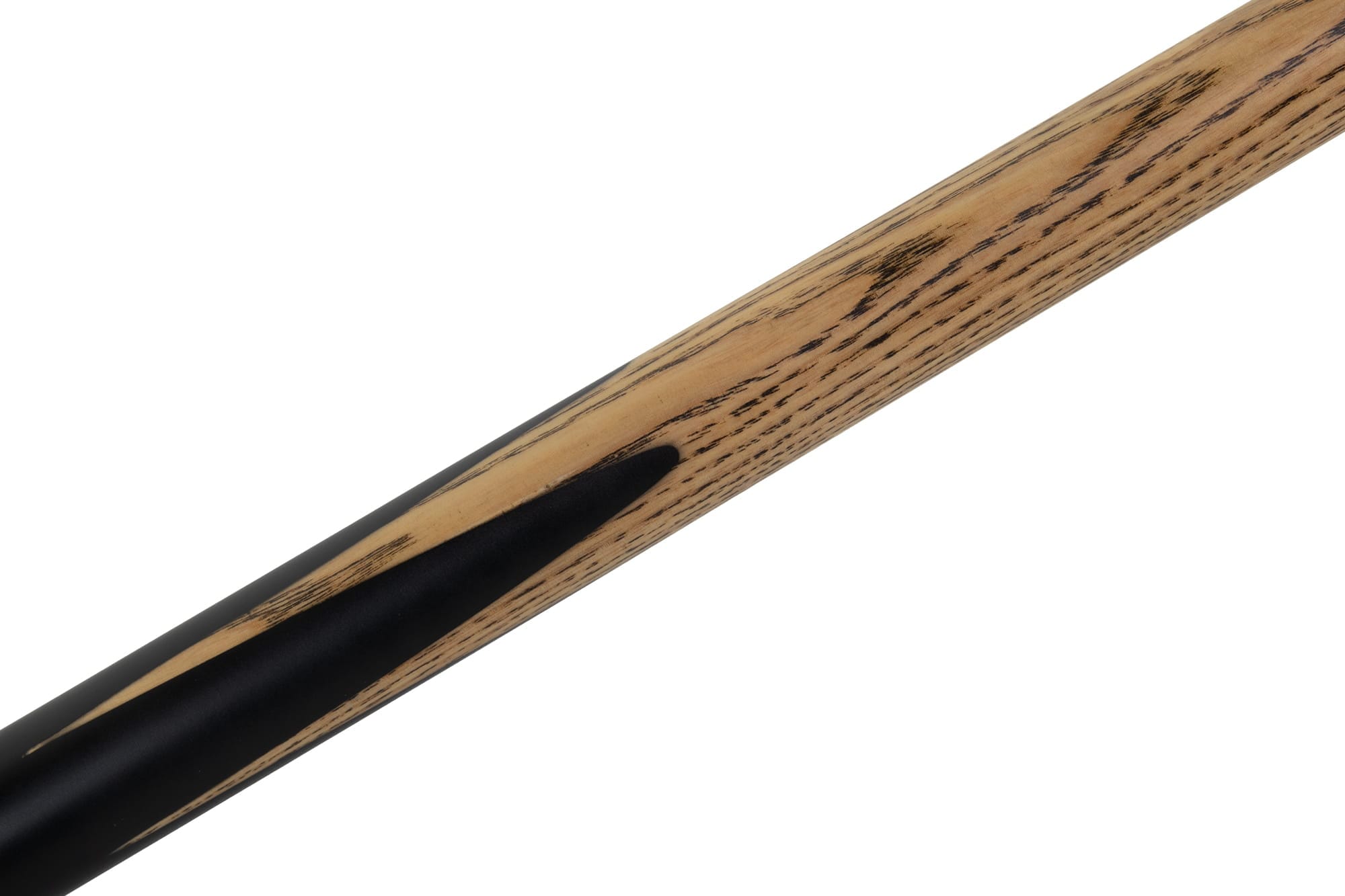 queue de billard snooker pool anglais en frene noire et bois avec bleu eau motifs élégante