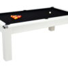 Billard DPT Avant garde blanc plateau table convertible billard table