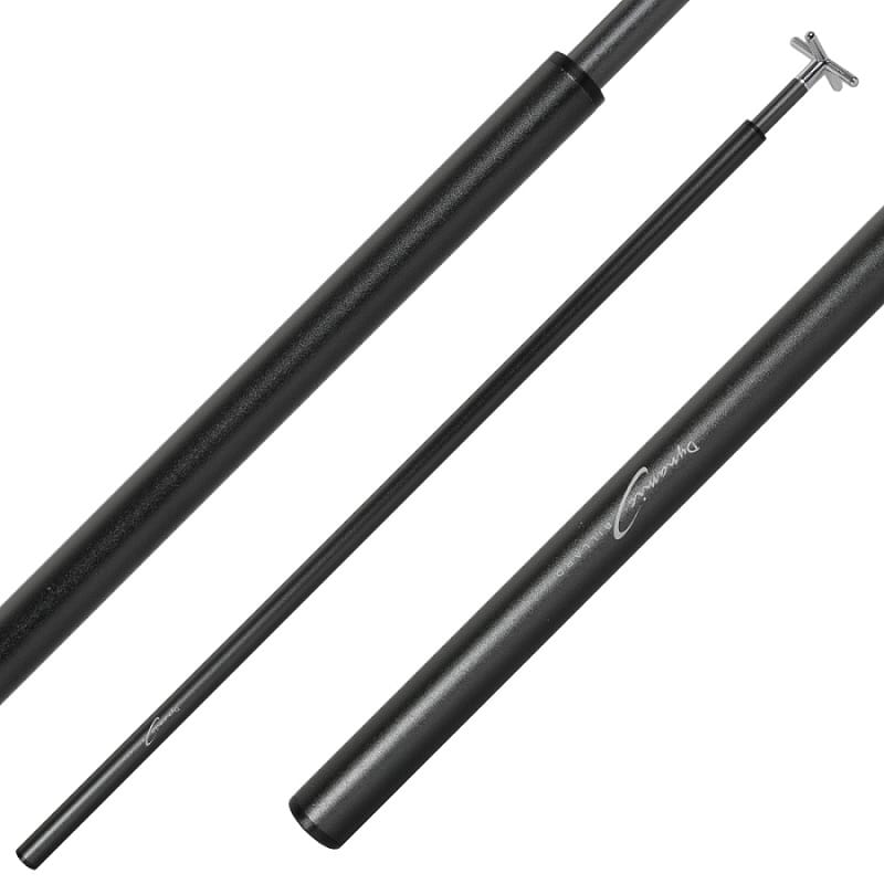 Le bâton de snooker télescopique. Rallonge , extension , bâton pont. Avec repos araignée haute et repos croix